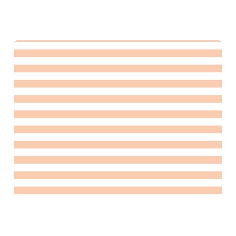 Horizontal Stripes 35 x27  Blanket Front