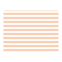 Horizontal Stripes 35 x27  Blanket Back