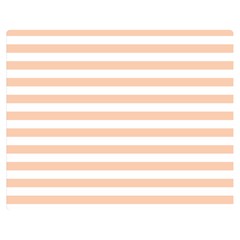 Horizontal Stripes 60 x50  Blanket Back