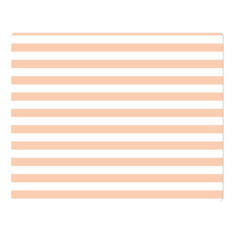 Horizontal Stripes 80 x60  Blanket Front