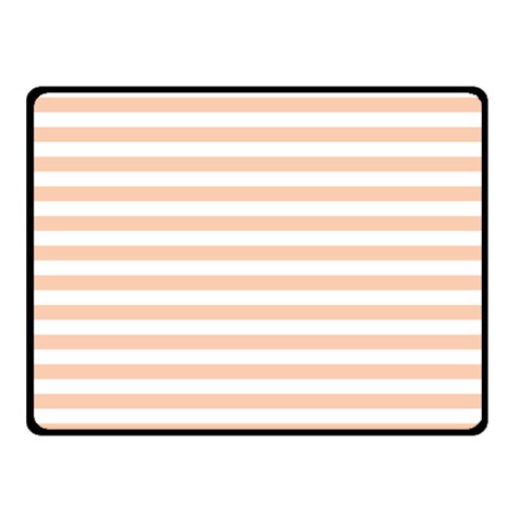 Horizontal Stripes 45 x34  Blanket Back