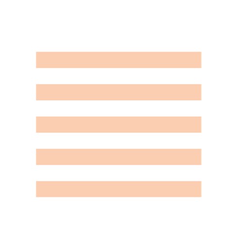 Horizontal Stripes Back Cover
