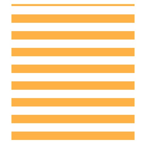 Horizontal Stripes Back