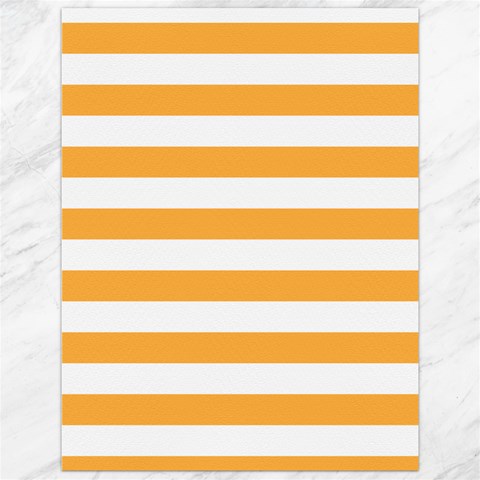 Horizontal Stripes 11.86 x15.41  Canvas - 1