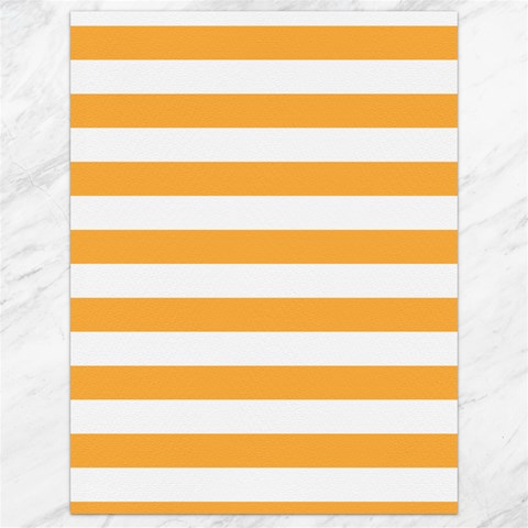 Horizontal Stripes 17.8 x23.08  Canvas - 1