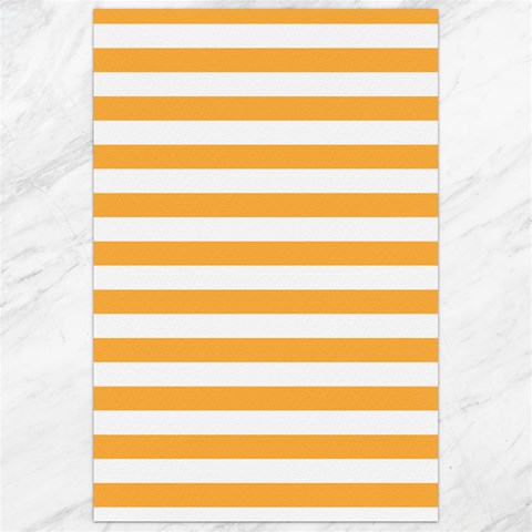 Horizontal Stripes 23.35 x34.74  Canvas - 1