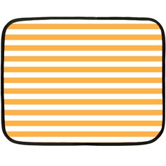 Horizontal Stripes 35 x27  Blanket Front