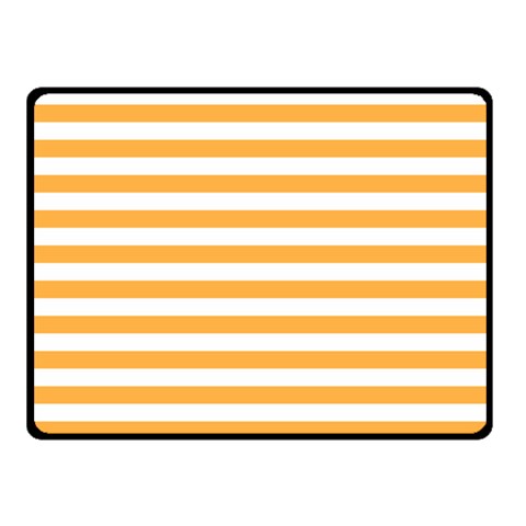 Horizontal Stripes 50 x40  Blanket Front