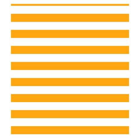 Horizontal Stripes Back