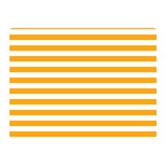 Horizontal Stripes 35 x27  Blanket Back