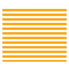 Horizontal Stripes 50 x40  Blanket Back