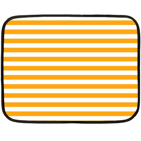Horizontal Stripes 35 x27  Blanket Front
