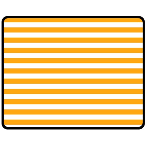 Horizontal Stripes 60 x50  Blanket Front