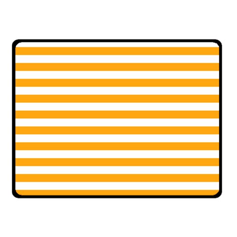 Horizontal Stripes 50 x40  Blanket Front