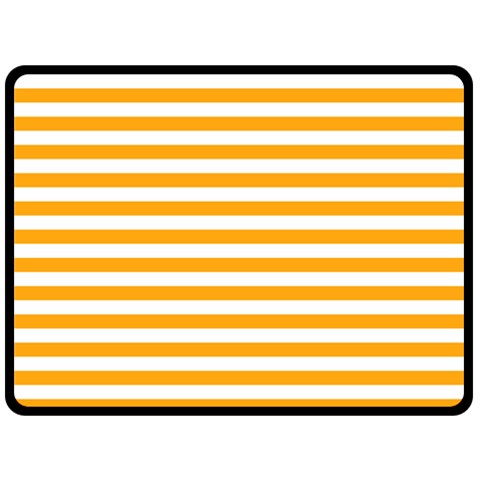 Horizontal Stripes 80 x60  Blanket Back