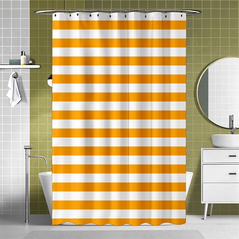 Horizontal Stripes Curtain(48  X 72 ) - 42.18 x64.8  Curtain(48  X 72 )