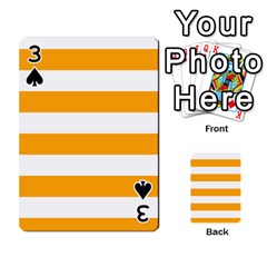 Horizontal Stripes Front - Spade3