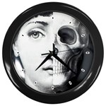 FORNASETTI INSPIRED 10  WALL CLOCK Wall Clock (Black)