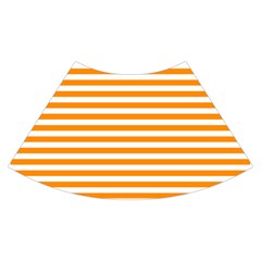 Horizontal Stripes Skirt Back