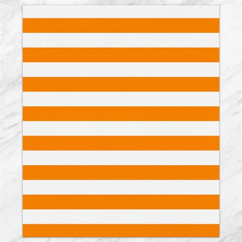 Horizontal Stripes 8.15 x9.66  Canvas - 1