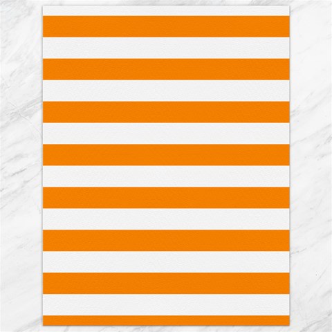 Horizontal Stripes 11.86 x15.41  Canvas - 1