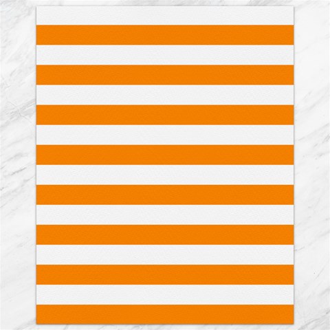 Horizontal Stripes 15.75 x19.29  Canvas - 1
