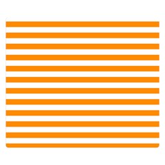 Horizontal Stripes 50 x40  Blanket Back