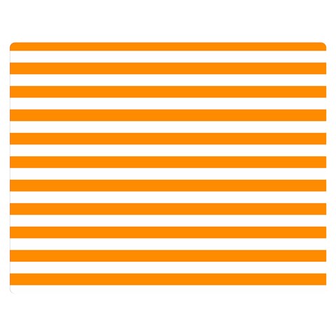 Horizontal Stripes 60 x50  Blanket Front