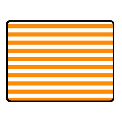 Horizontal Stripes 50 x40  Blanket Front