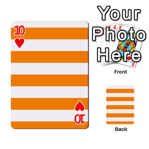 Horizontal Stripes Front - Heart10