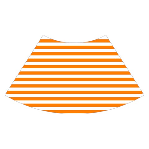 Horizontal Stripes Skirt Back