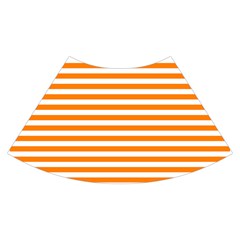 Horizontal Stripes Skirt Back