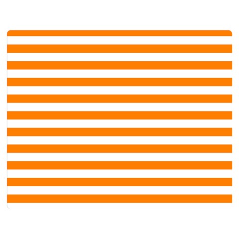 Horizontal Stripes 60 x50  Blanket Front