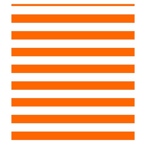 Horizontal Stripes Back