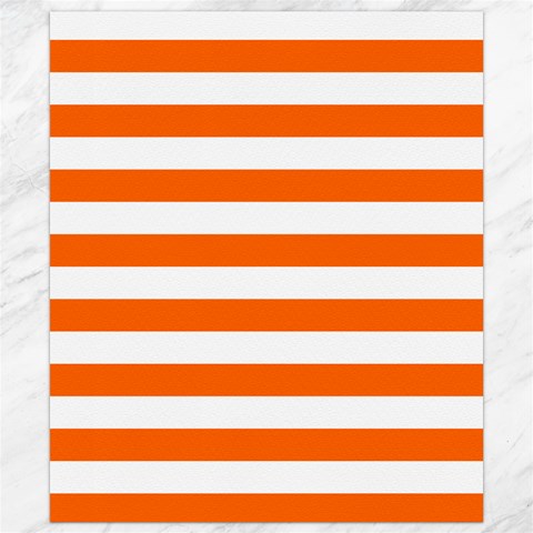 Horizontal Stripes 8.15 x9.66  Canvas - 1