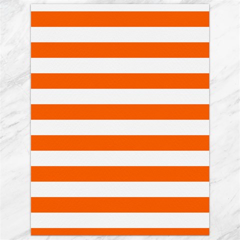 Horizontal Stripes 11.86 x15.41  Canvas - 1