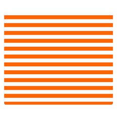 Horizontal Stripes 50 x40  Blanket Back