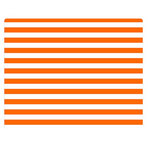 Horizontal Stripes 60 x50  Blanket Front