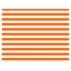 Horizontal Stripes 60 x50  Blanket Front