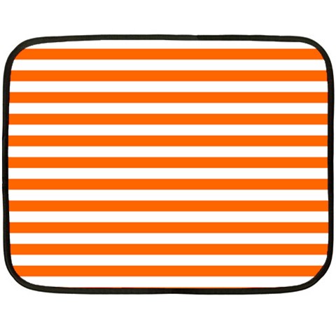 Horizontal Stripes 35 x27  Blanket Front