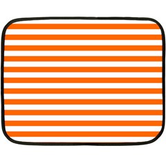 Horizontal Stripes 35 x27  Blanket Back