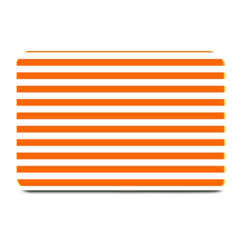 Horizontal Stripes 18 x12  Plate Mat