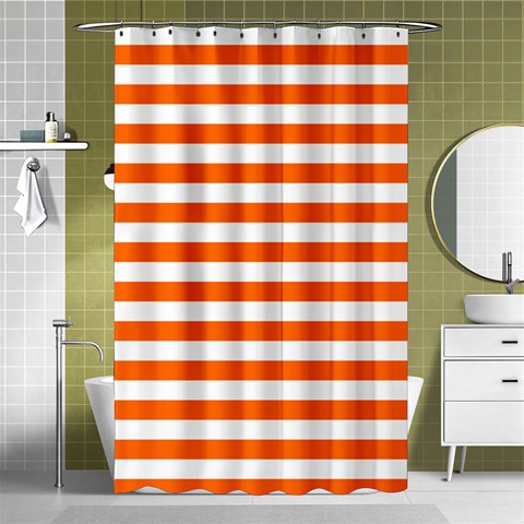 Horizontal Stripes Curtain(48  X 72 ) - 42.18 x64.8  Curtain(48  X 72 )
