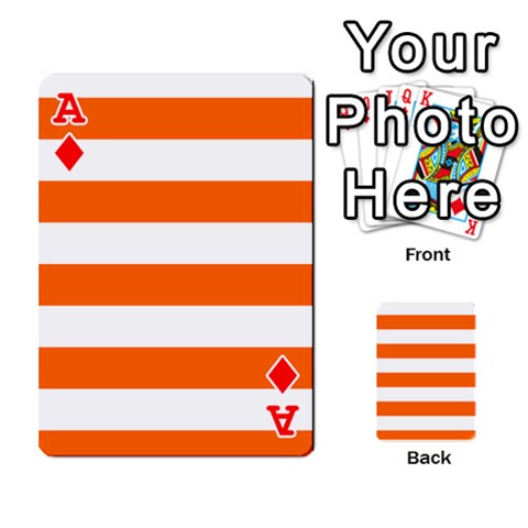 Ace Horizontal Stripes Front - DiamondA