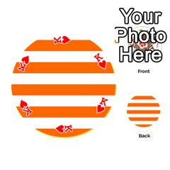 King Horizontal Stripes Front - HeartK