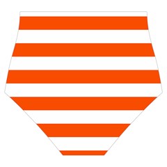 Horizontal Stripes Bottom Back
