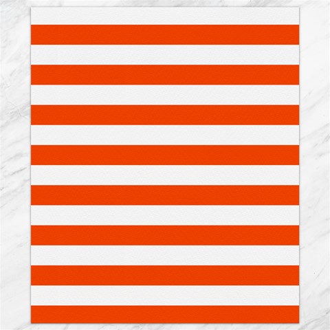 Horizontal Stripes 8.15 x9.66  Canvas - 1