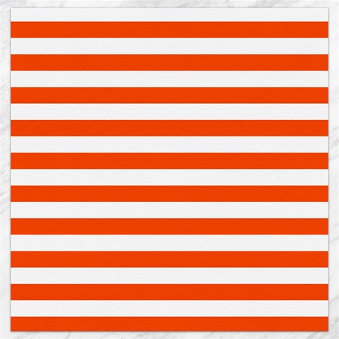Horizontal Stripes 11.4 x11.56  Canvas - 1