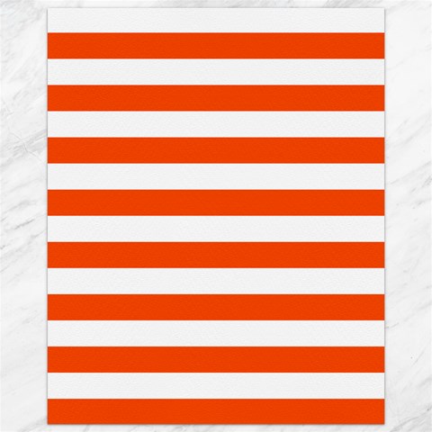 Horizontal Stripes 15.75 x19.29  Canvas - 1