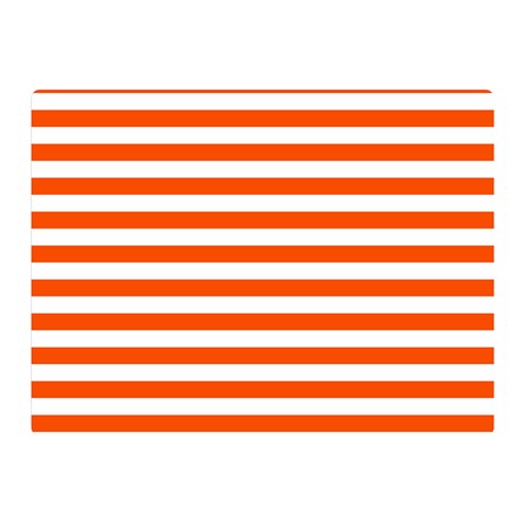 Horizontal Stripes 35 x27  Blanket Back